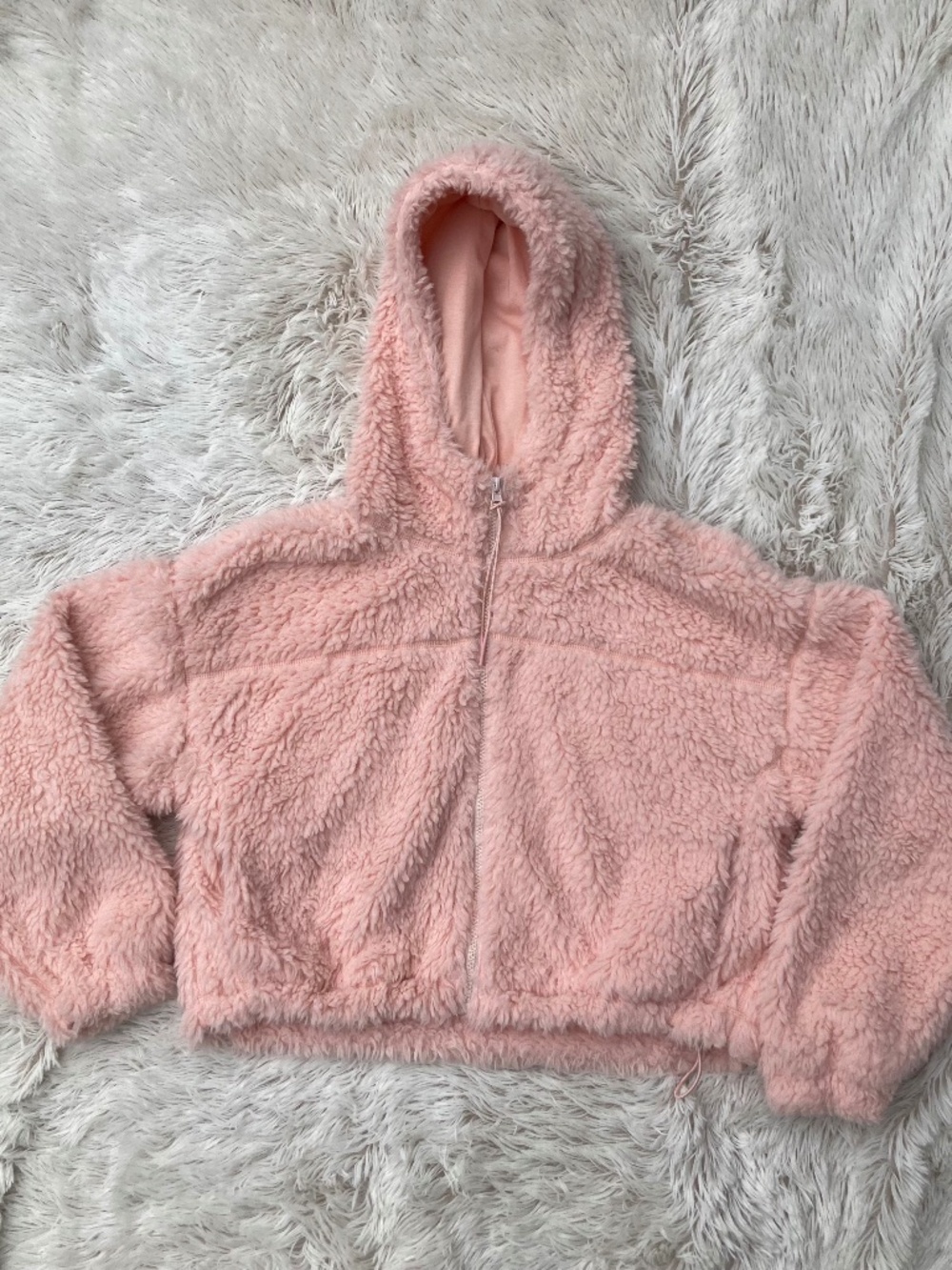 BDG Urban Outfitters fluffy cropped jacket Womens Size Medium